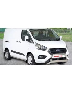 Bull Bar protezione anteriore inox lucido 60mm Ford Transit Custom L1 dal 2 2