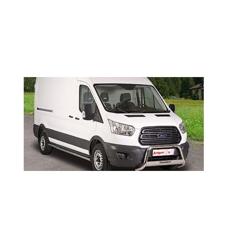 Bull Bar protezione anteriore inox lucido 60mm Ford Transit dal 2014