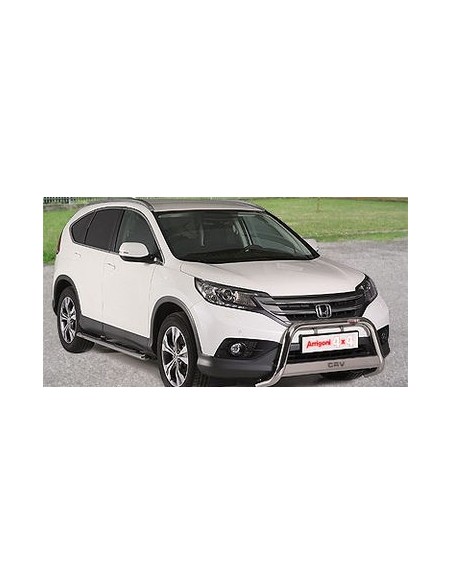 Bull Bar protezione anteriore inox lucido 60mm Honda CR V 2012 2015
