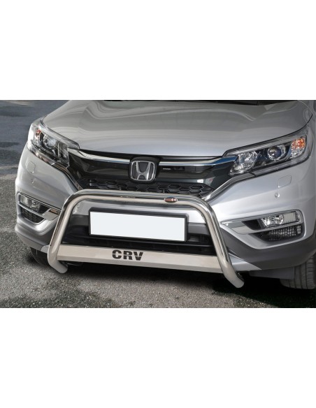 Bull Bar protezione anteriore inox lucido 60mm Honda CR V 2016 2021