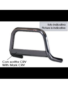 Bull Bar protezione anteriore inox lucido 60mm Honda CR V fino al 2002