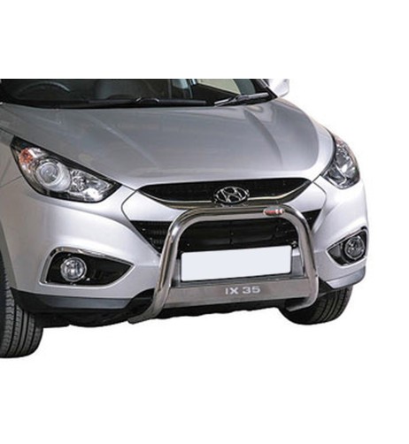 Bull Bar protezione anteriore inox lucido 60mm Hyundai ix35 dal 2010