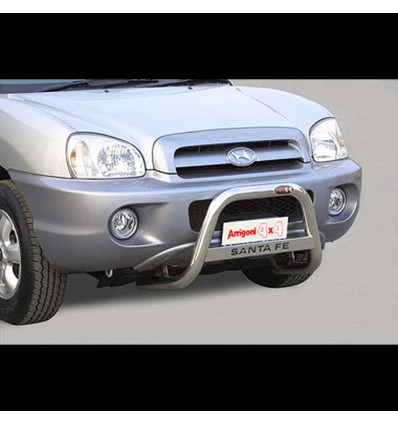 Bull Bar protezione anteriore inox lucido 60mm Hyundai Santa Fe' 2000-2005