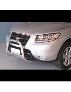 Bull Bar protezione anteriore inox lucido 60mm Hyundai Santa Fe 2006 2009