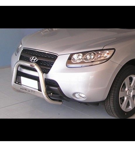 Bull Bar protezione anteriore inox lucido 60mm Hyundai Santa Fe' 2006-2009