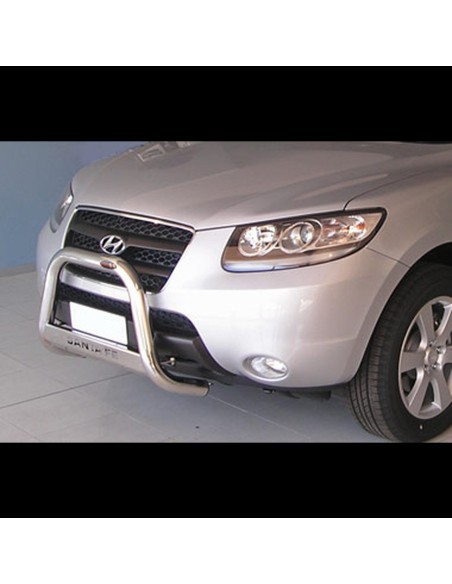 Bull Bar protezione anteriore inox lucido 60mm Hyundai Santa Fe 2006 2009