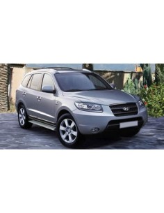 Bull Bar protezione anteriore inox lucido 60mm Hyundai Santa Fe 2006 2009 2