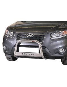 Bull Bar protezione anteriore inox lucido 60mm Hyundai Santa Fe 2010 2012