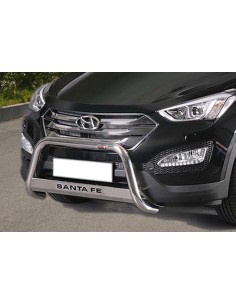 Bull Bar protezione anteriore inox lucido 60mm Hyundai Santa Fe' dal 2012