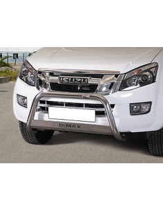 Bull Bar protezione anteriore inox lucido 60mm Isuzu D Max 2012 2019