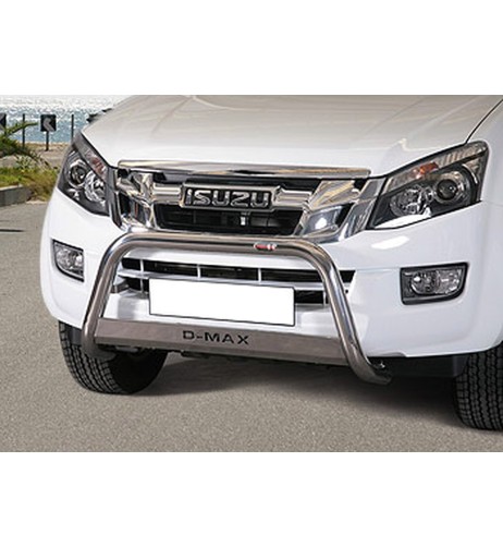 Bull Bar protezione anteriore inox lucido 60mm Isuzu D-Max 2012-2019