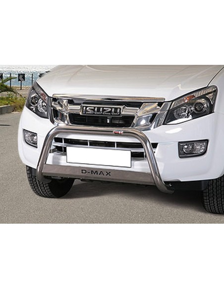 Bull Bar protezione anteriore inox lucido 60mm Isuzu D Max 2012 2019