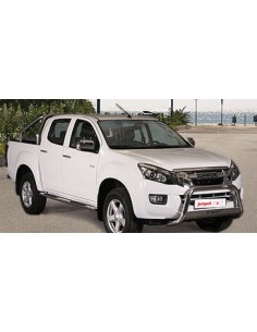 Bull Bar protezione anteriore inox lucido 60mm Isuzu D Max 2012 2019 2