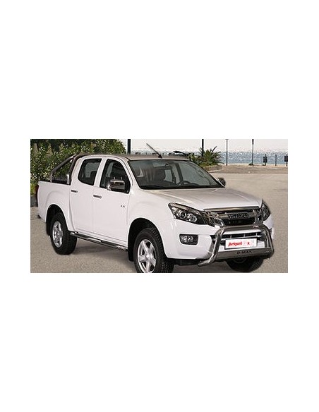 Bull Bar protezione anteriore inox lucido 60mm Isuzu D Max 2012 2019