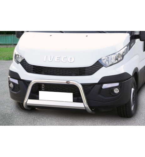 Bull Bar protezione anteriore inox lucido 60mm Iveco Daily 2014-2019