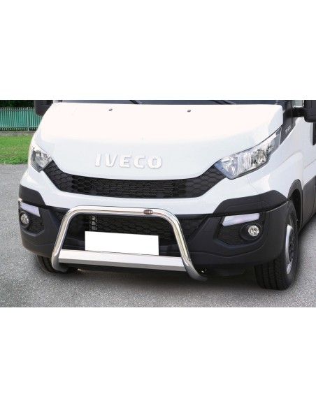 Bull Bar protezione anteriore inox lucido 60mm Iveco Daily 2014 2019