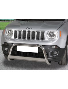 Bull Bar protezione anteriore inox lucido 60mm Jeep Renegade dal 2014