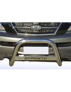 Bull Bar protezione anteriore inox lucido 60mm Kia Sorento 2002 2005
