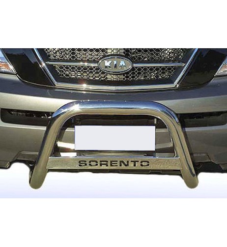 Bull Bar protezione anteriore inox lucido 60mm Kia Sorento 2002-2005
