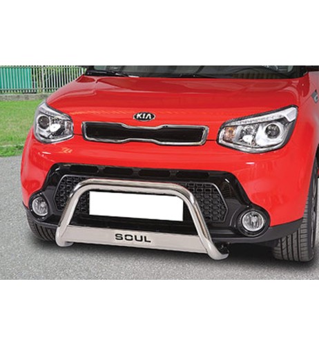 Bull Bar protezione anteriore inox lucido 60mm Kia Soul dal 2014