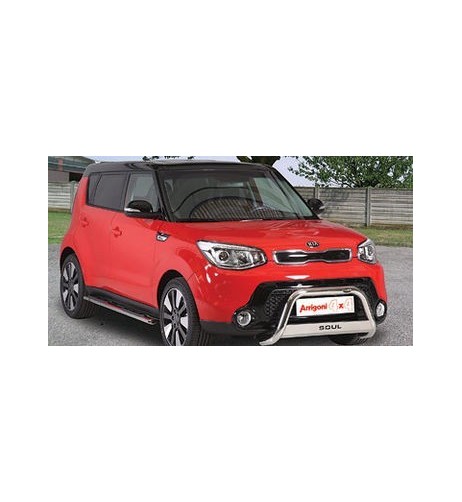 Bull Bar protezione anteriore inox lucido 60mm Kia Soul dal 2014