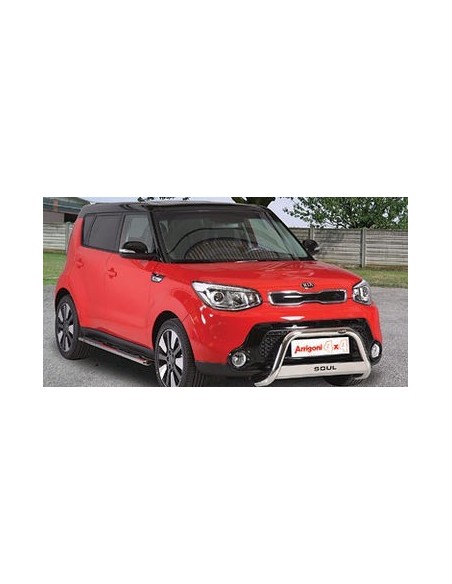 Bull Bar protezione anteriore inox lucido 60mm Kia Soul dal 2014