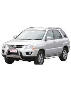 Bull Bar protezione anteriore inox lucido 60mm Kia Sportage 2008 2009 2