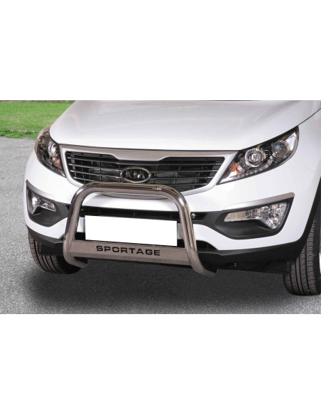 Bull Bar protezione anteriore inox lucido 60mm Kia Sportage 2010 2015