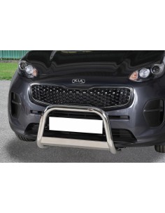 Bull Bar protezione anteriore inox lucido 60mm Kia Sportage 2016 2021