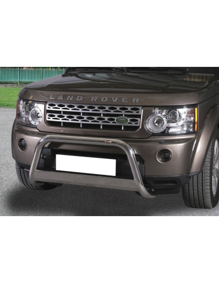 Bull Bar protezione anteriore inox lucido 60mm Land Rover Discovery 4 2009 