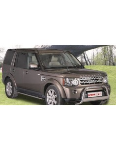 Bull Bar protezione anteriore inox lucido 60mm Land Rover Discovery 4 2009  2