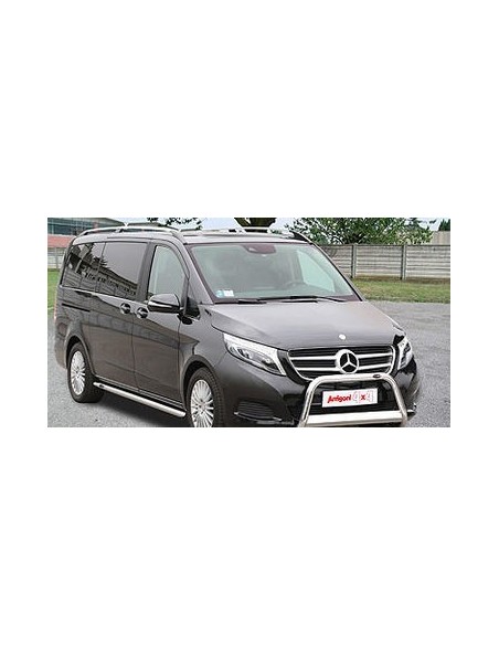 Bull Bar protezione anteriore inox lucido 60mm Mercedes Classe V dal 2014
