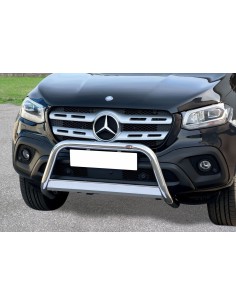 Bull Bar protezione anteriore inox lucido 60mm Mercedes Classe X dal 2017
