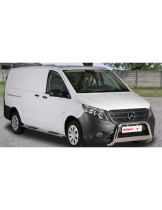 Bull Bar protezione anteriore inox lucido 60mm Mercedes Vito Viano dal 20 2