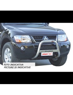 Bull Bar protezione anteriore inox lucido 60mm Mitsubishi Pajero 1998-1999