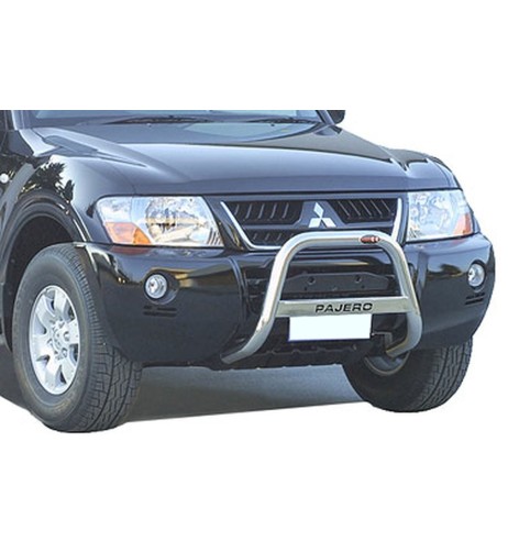 Bull Bar protezione anteriore inox lucido 60mm Mitsubishi Pajero 2003-2006