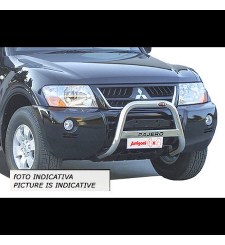 Bull Bar protezione anteriore inox lucido 60mm Mitsubishi Pajero Sport