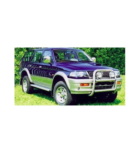 Bull Bar protezione anteriore inox lucido 60mm Mitsubishi Pajero Sport