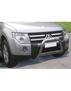 Bull Bar protezione anteriore inox lucido 60mm Mitsubishi Pajero V80 2007-2014