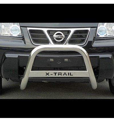 Bull Bar protezione anteriore inox lucido 60mm Nissan X-Trail 2001-2003