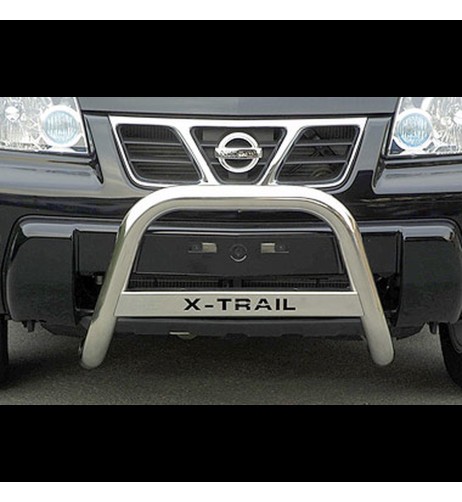 Bull Bar protezione anteriore inox lucido 60mm Nissan X-Trail 2001-2003