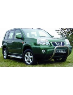Bull Bar protezione anteriore inox lucido 60mm Nissan X Trail 2001 2003 2