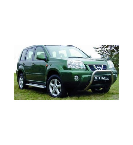 Bull Bar protezione anteriore inox lucido 60mm Nissan X-Trail 2001-2003