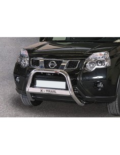 Bull Bar protezione anteriore inox lucido 60mm Nissan X Trail 2011 2014