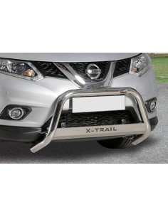 Bull Bar protezione anteriore inox lucido 60mm Nissan X Trail dal 2015