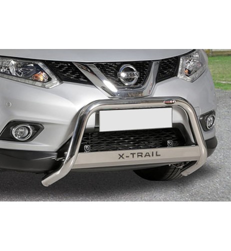 Bull Bar protezione anteriore inox lucido 60mm Nissan X-Trail dal 2015
