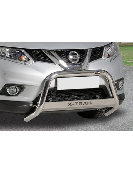 Bull Bar protezione anteriore inox lucido 60mm Nissan X Trail dal 2015