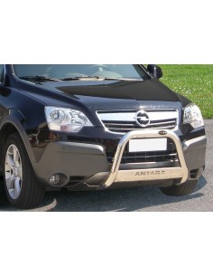 Bull Bar protezione anteriore inox lucido 60mm Opel Antara 2007 2010