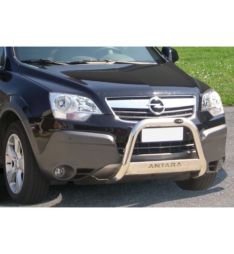 Bull Bar protezione anteriore inox lucido 60mm Opel Antara 2007-2010