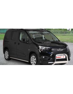 Bull Bar protezione anteriore inox lucido 60mm Opel Combo dal 2018 2